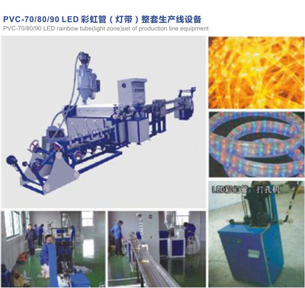 LED彩虹管擠出機(jī)、LED燈帶押出機(jī)